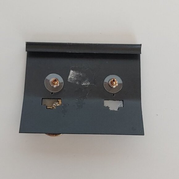 Vintage Lavender Swirl Necklace and Earrings Set BNWT That Special Touch Gold - Picture 3 of 6